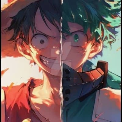 MHA x One piece thumbnail