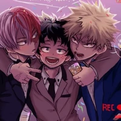 Katsuki Bakugo x shoto todoroki x midoriya thumbnail
