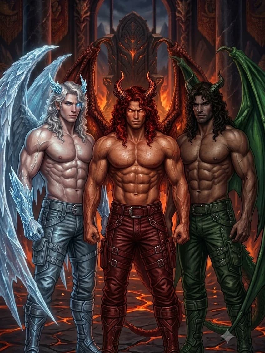 The Dark Star Coiled Triad  - Reverse Harem - Mates thumbnail