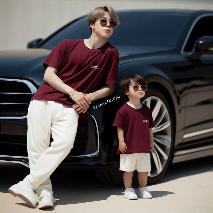 Jimin and his son...they are quarrelsome thumbnail