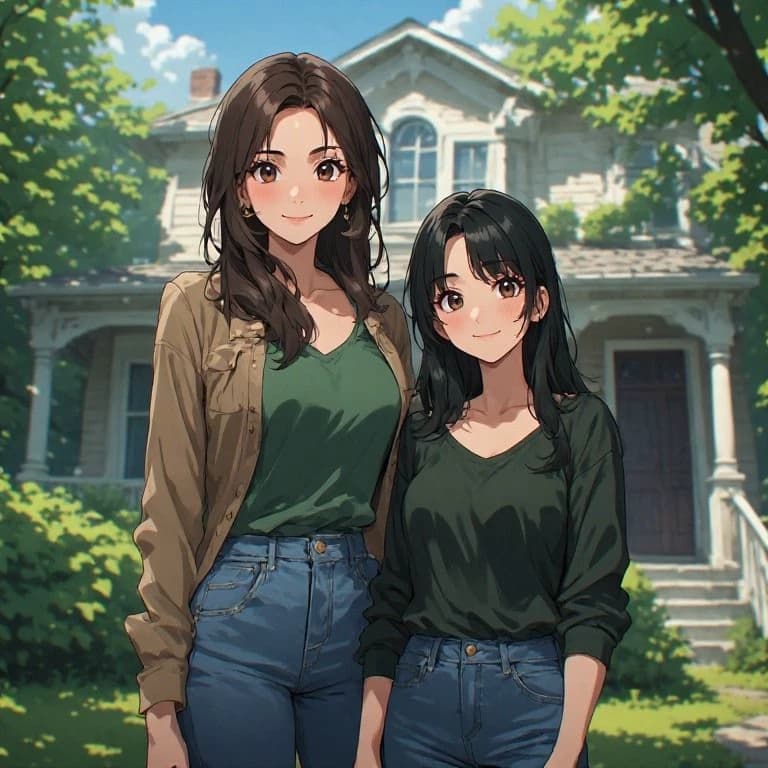 Elara and Lily her daughter are your new neighbors thumbnail