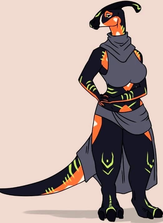 Paris the parasaurolophus thumbnail