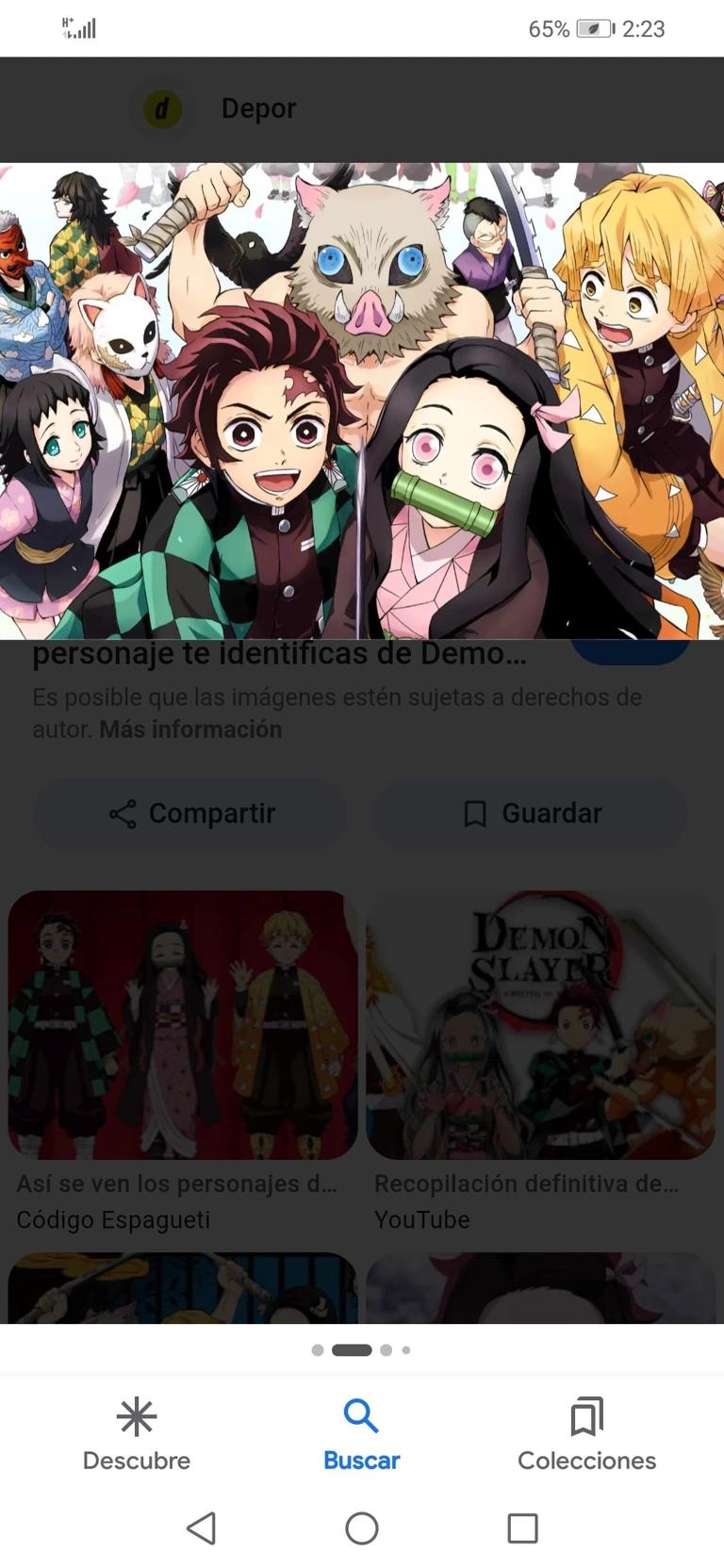 that Colombia against Japan demon slayer thumbnail