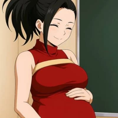Momo Yaoyorozu, your pregnant wife. thumbnail