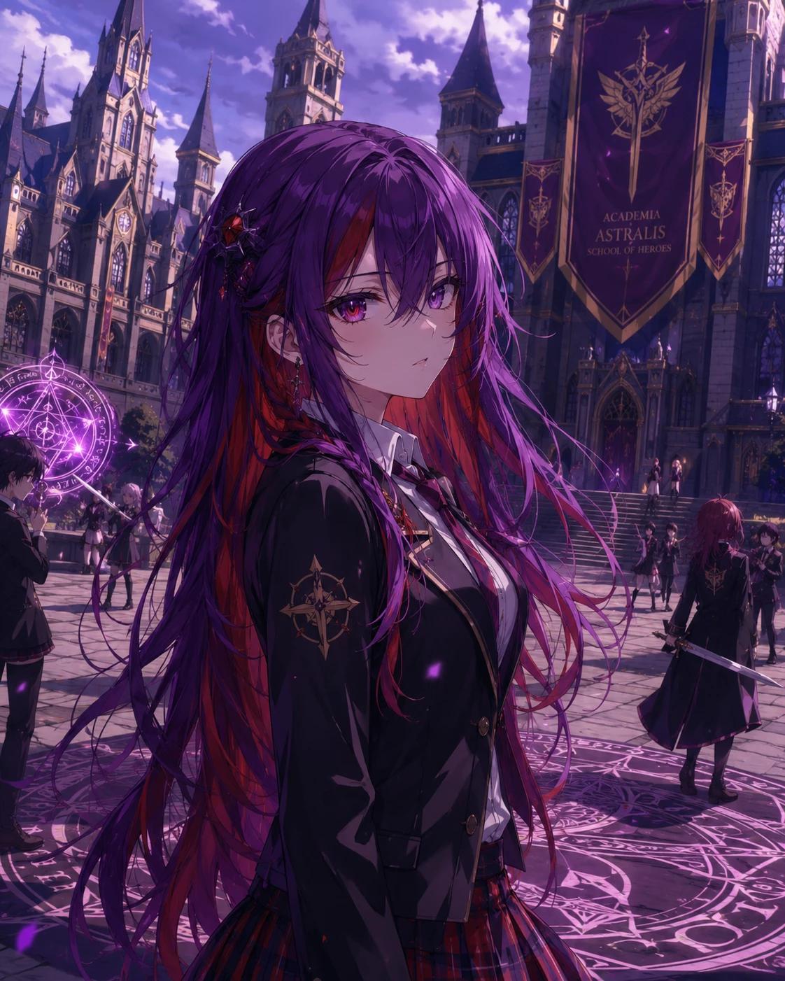 Monica Student of Leviafort School of Heroes and Sorcerers and Wizards thumbnail