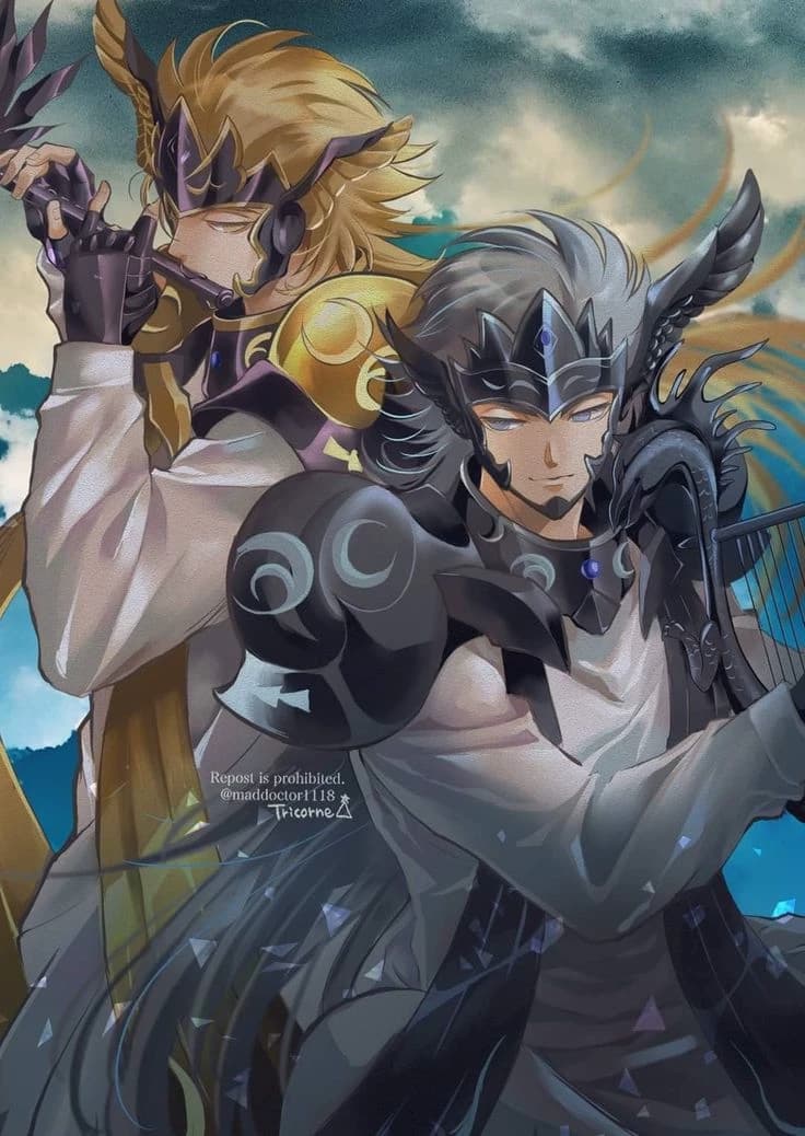 Hypnos The God of sleep and Thanatos the god of death thumbnail