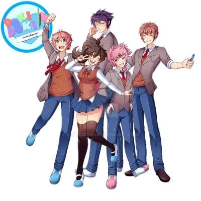 ⚊ Doki Doki Switcheroo! 📒 (Doki doki Literature Club male versión) thumbnail