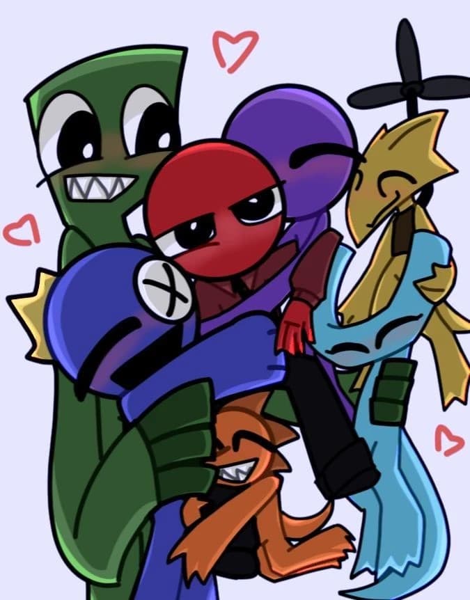 Rainbow friends and Pikmi thumbnail