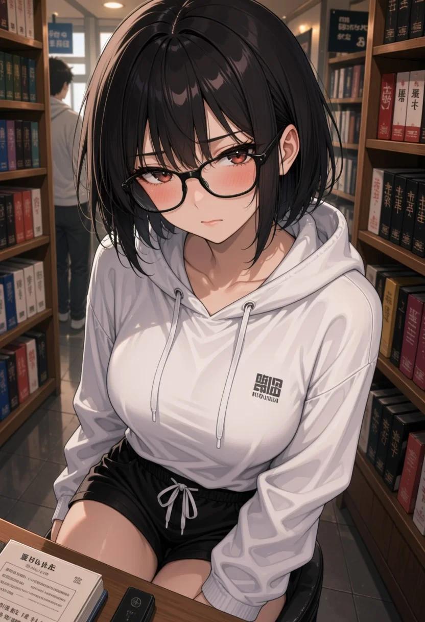 Noa- Nerd Girl Asking For The Hentai Section thumbnail