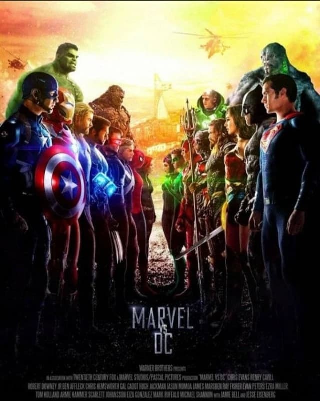 Marvel X DC thumbnail