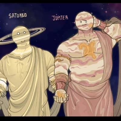 Saturno y júpiter thumbnail