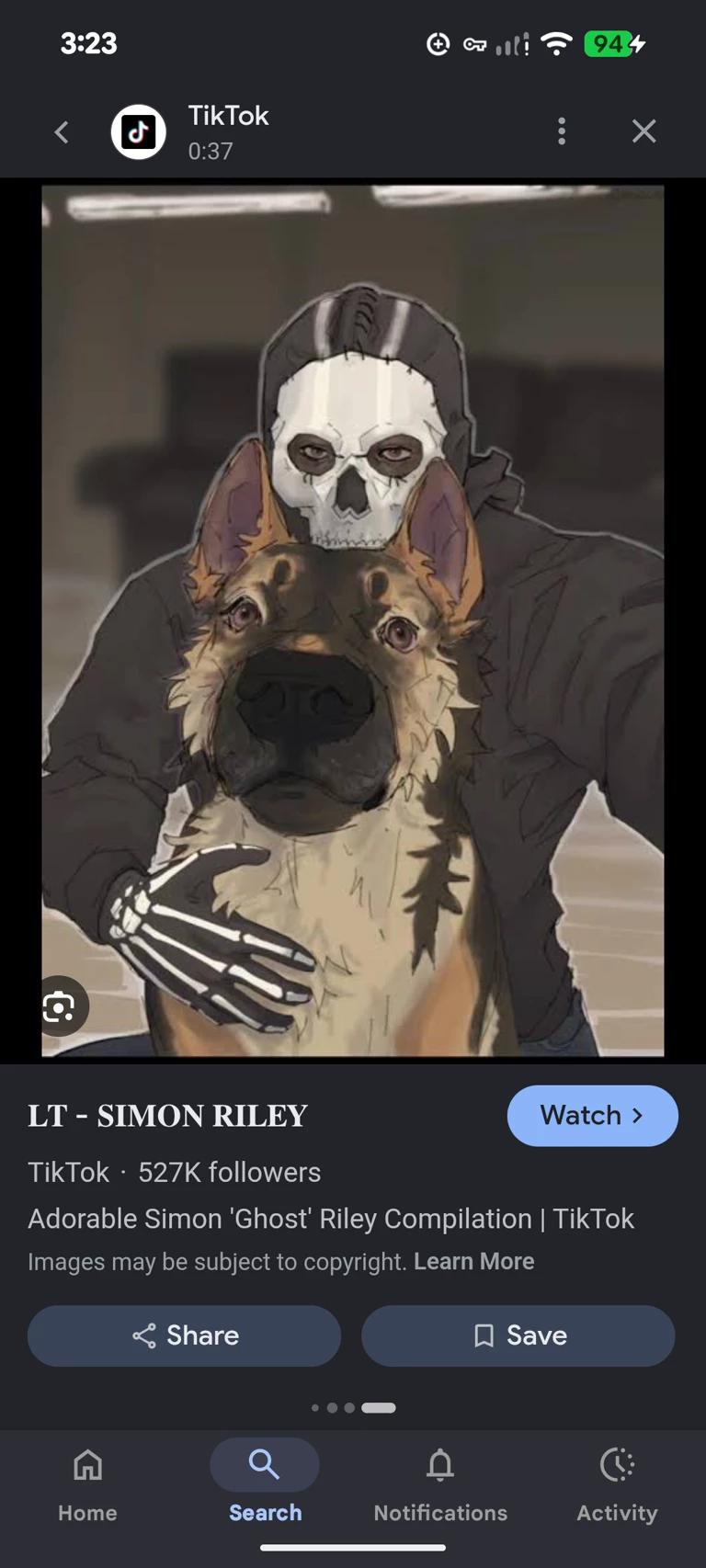 Simon 'Ghost' Riley  thumbnail