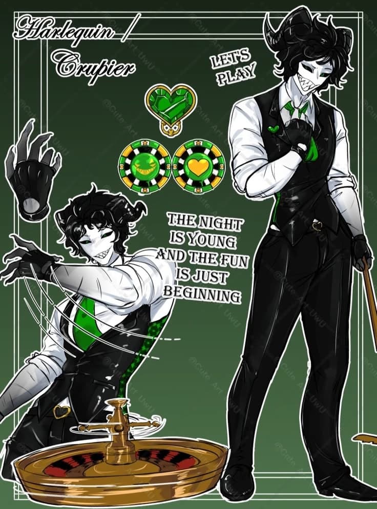 Harlequin gambler thumbnail
