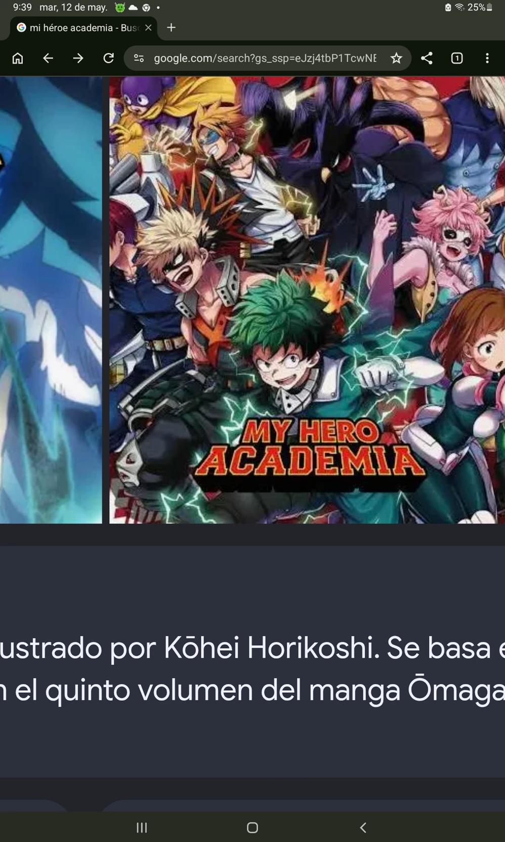 mi hero academi thumbnail