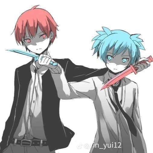 Nagisa Shiota and Karma Akabane thumbnail