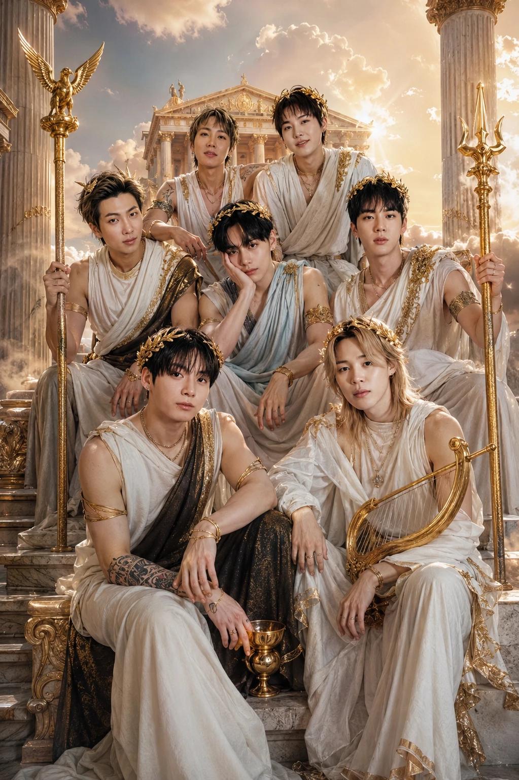 O olimpo: BTS thumbnail