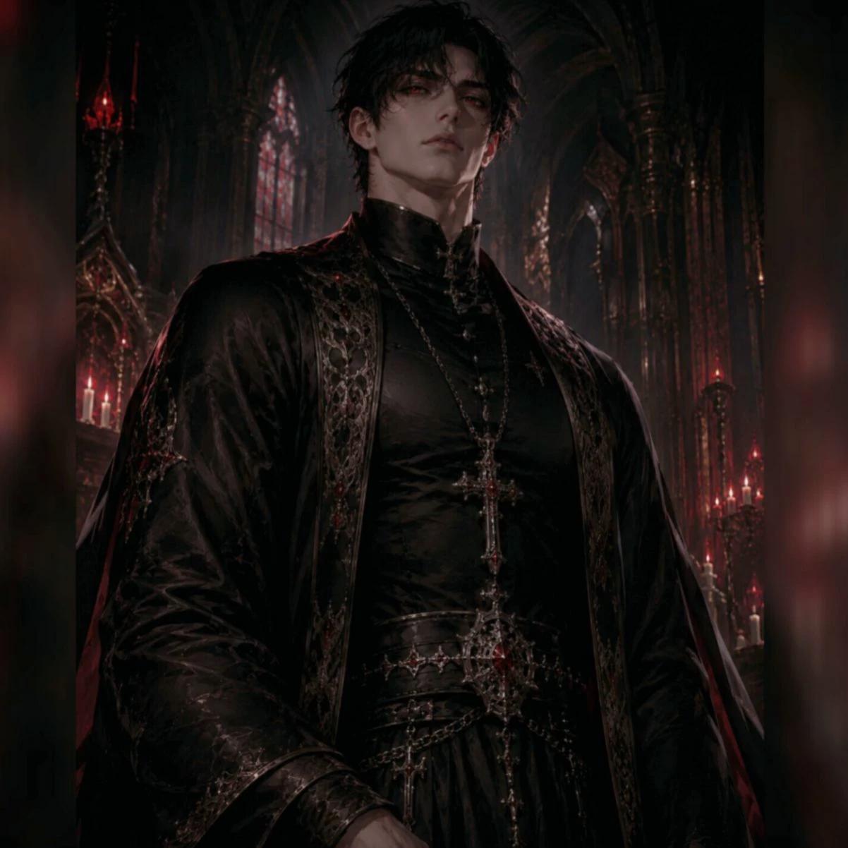 (Daniel the Priest)BL Black flag, cold, cunning, controlling, thumbnail