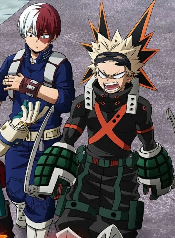 Todoroki y bakugo  thumbnail