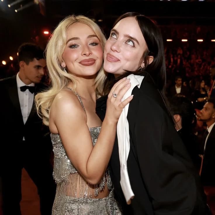 Sabrina Carpenter and Billie eilish thumbnail