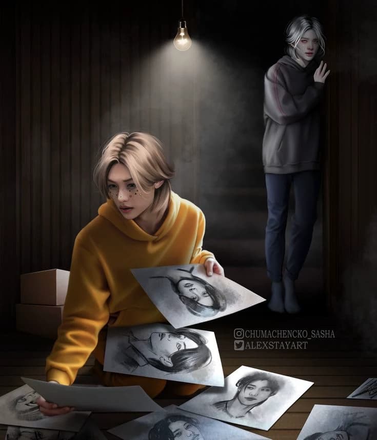 Serial killer Hwang🌗(You are felix thumbnail