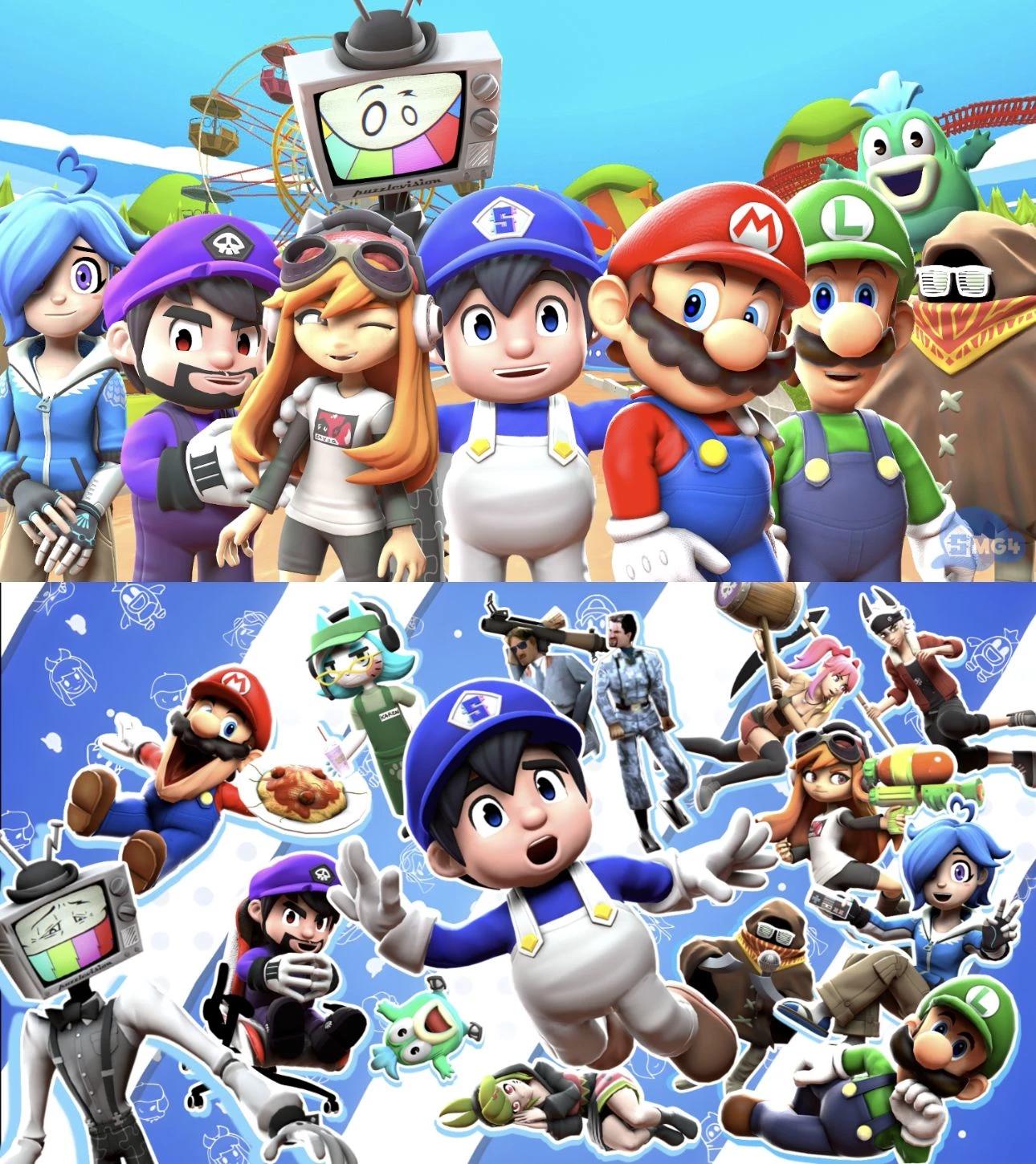 SMG4 CREW AU thumbnail