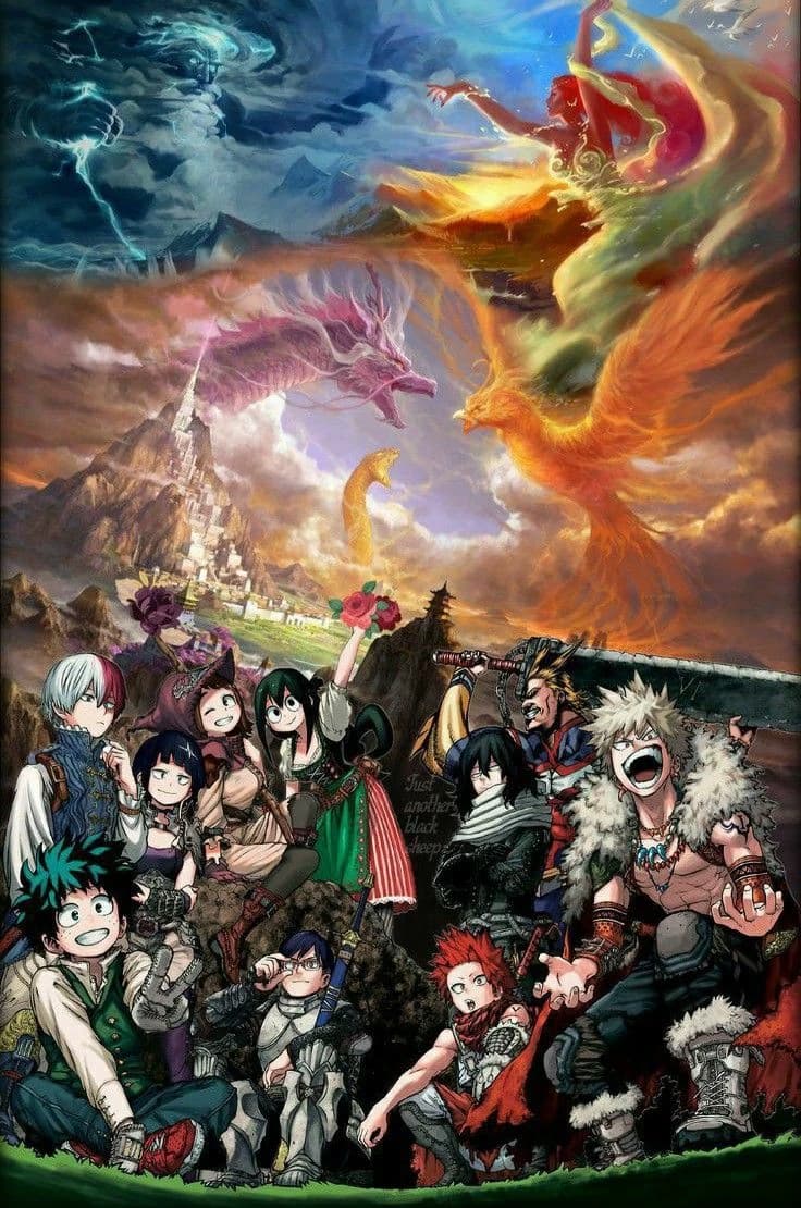 MHA class 1-A in isekai thumbnail