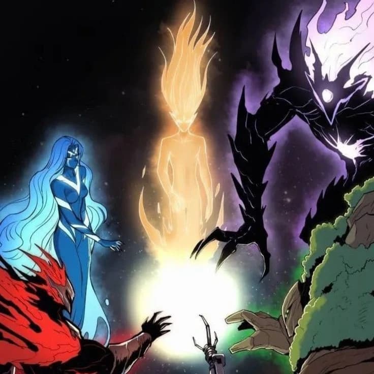 school of the five powerful monsters thumbnail