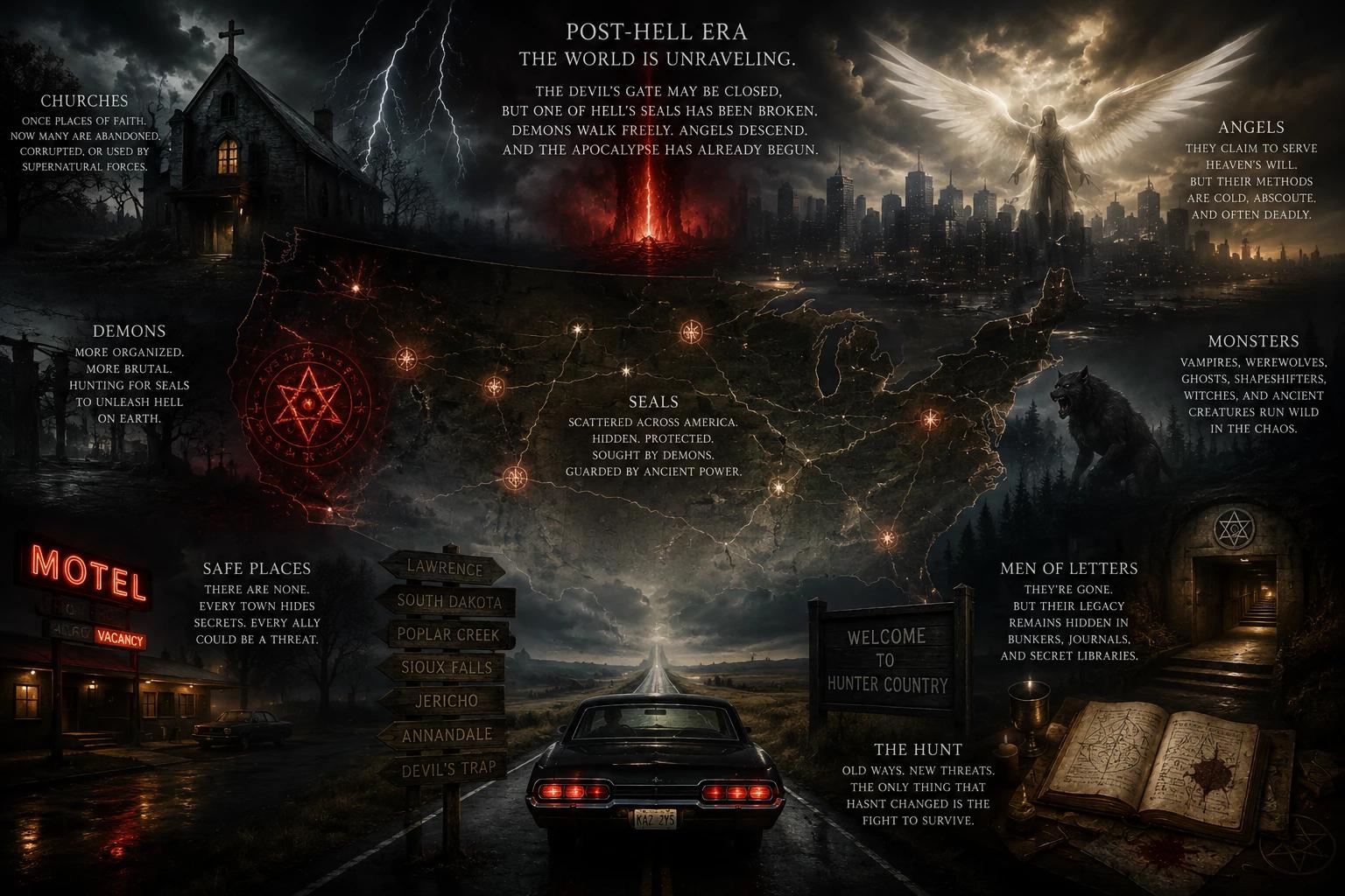 Supernatural RPG World Setting (Post-Hell Era) thumbnail