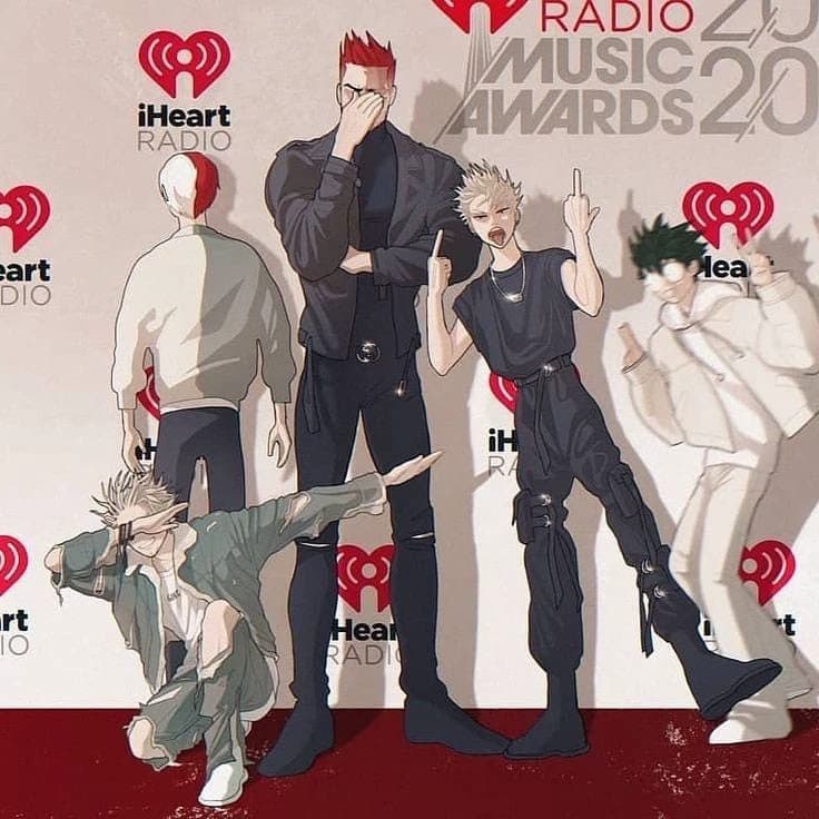 you x endeavor /bakugo x deku thumbnail