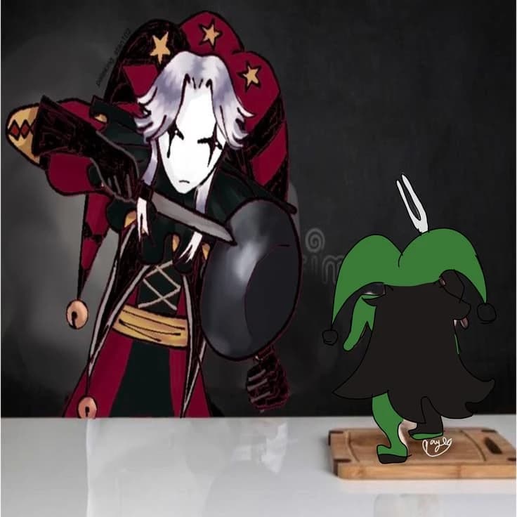 Pierrot x Harlequin (Green apple💕) thumbnail