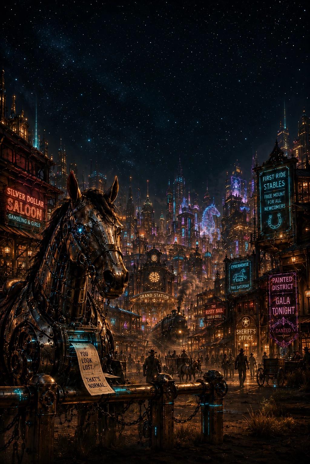 Mirage City (steampunk western world) thumbnail