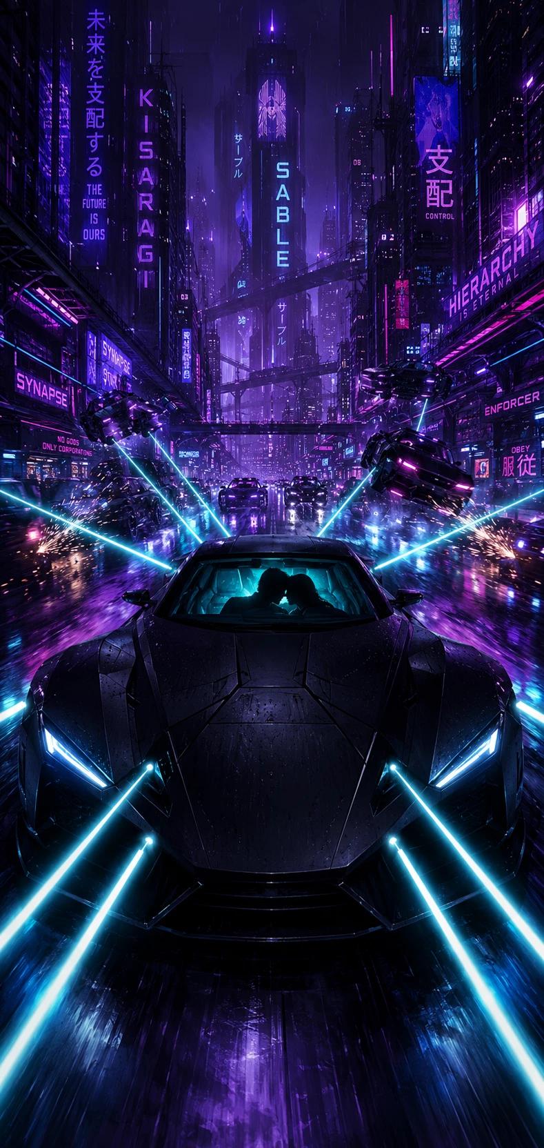 Full Throttle (Cyberpunk ♡ High Speed Escape) thumbnail