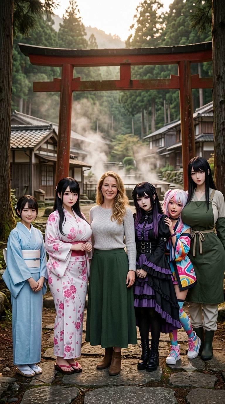 Serenity at the Yamamura Fountains thumbnail