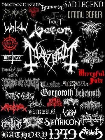 Create a Black Metal band👹☠️🕯️🤟🖤 thumbnail