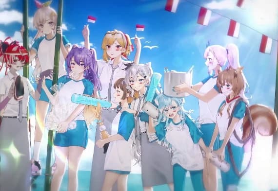 Group band HOLOLIVE ID ✨ thumbnail