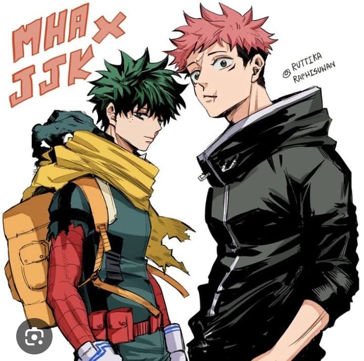 JJK × MHA thumbnail