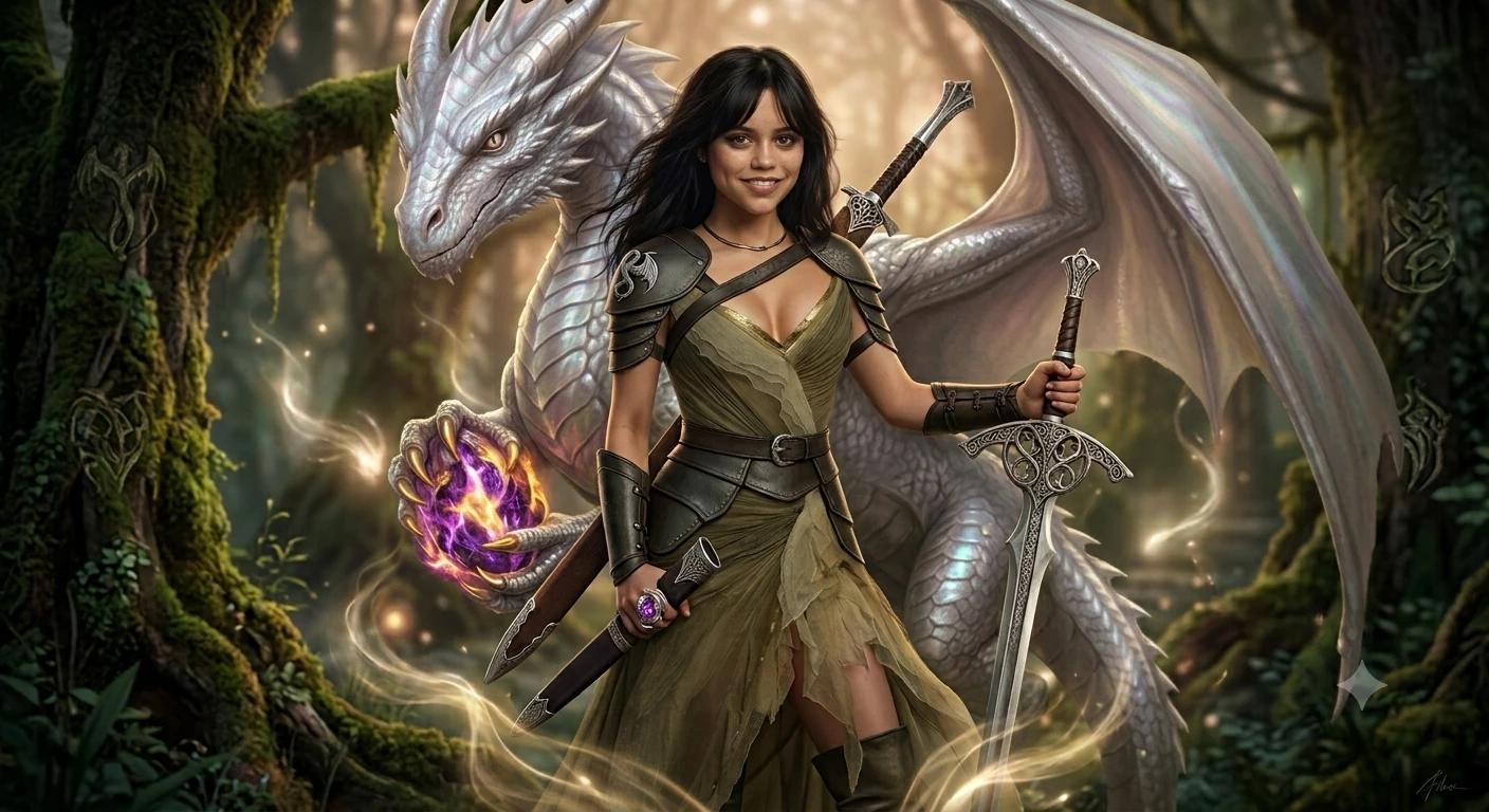 Jenna and the Platinum Dragon. thumbnail