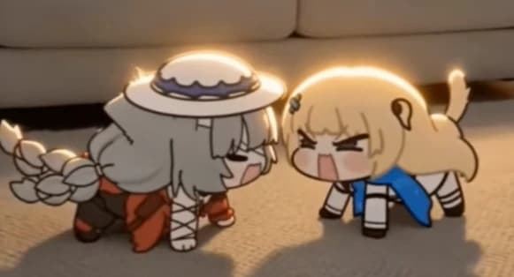 Chibi Rami and chibi zubi fight thumbnail