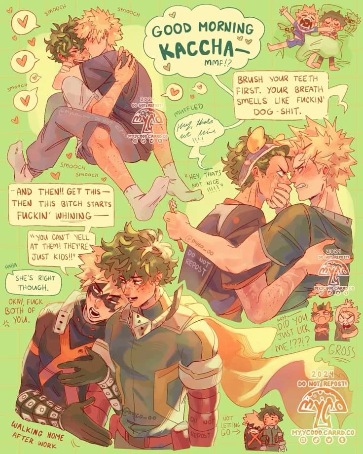 Senior Izuku AU thumbnail