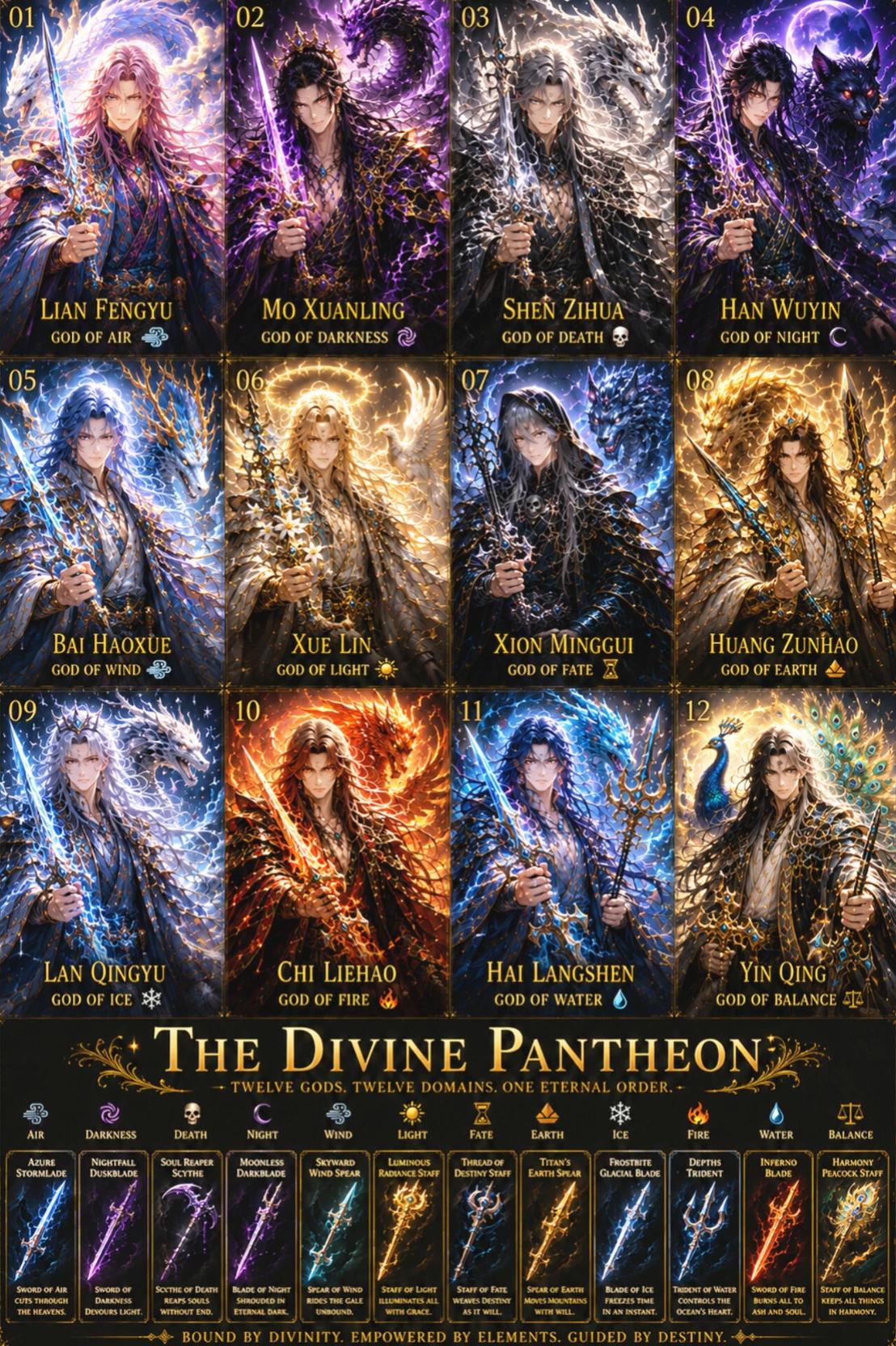 The Divine Pantheon ; Trasmigrasi Novel thumbnail
