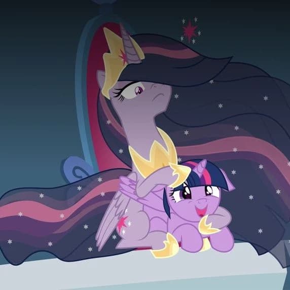 Queen Twilight Sparkle & Twilight Sparkle thumbnail