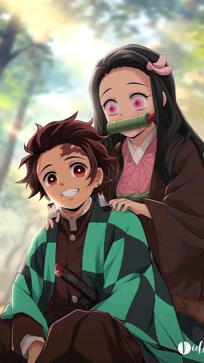 Nezuko and Tanjiro thumbnail