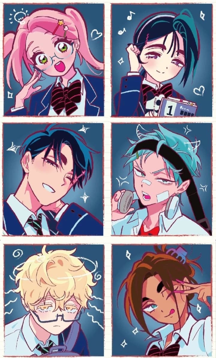 high school AU thumbnail
