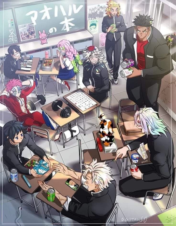 Demon Slayer School au! thumbnail