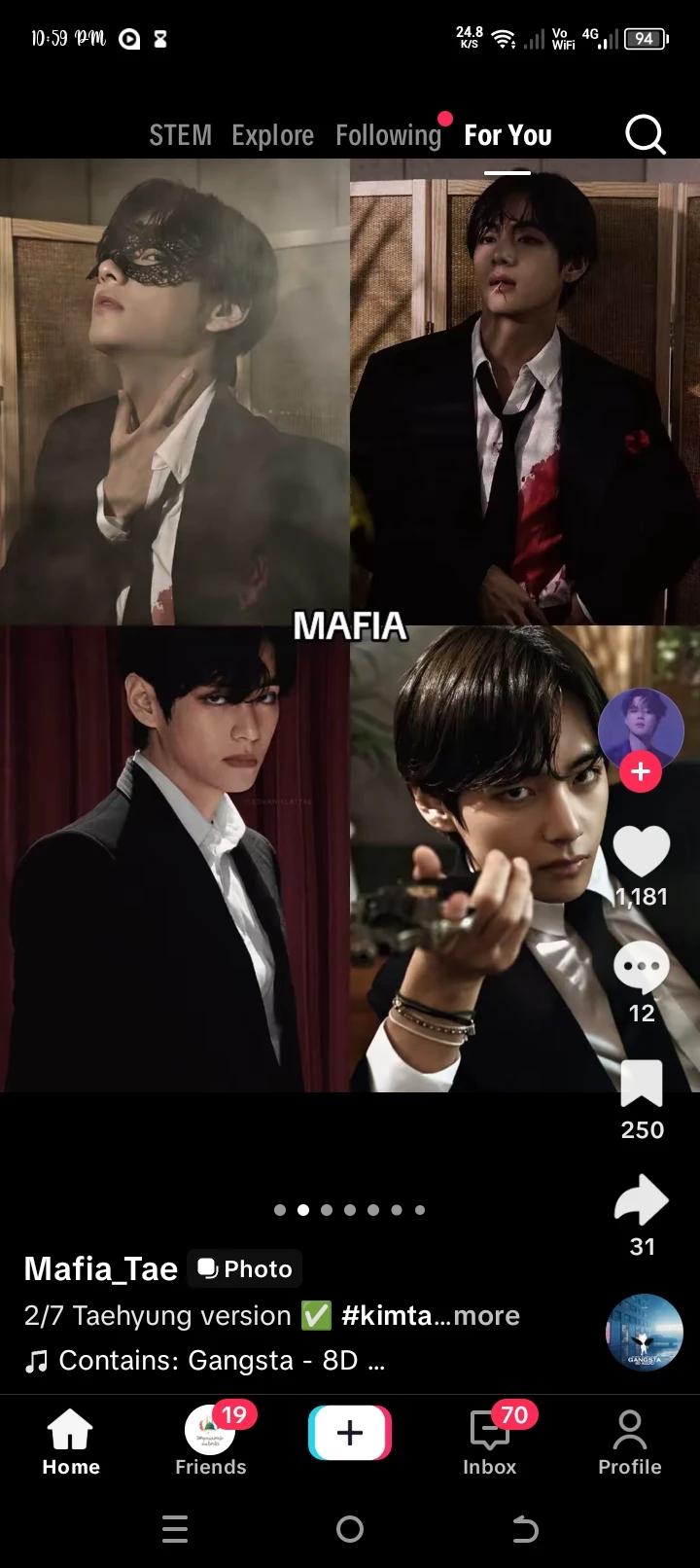 Kim taehyung college thumbnail