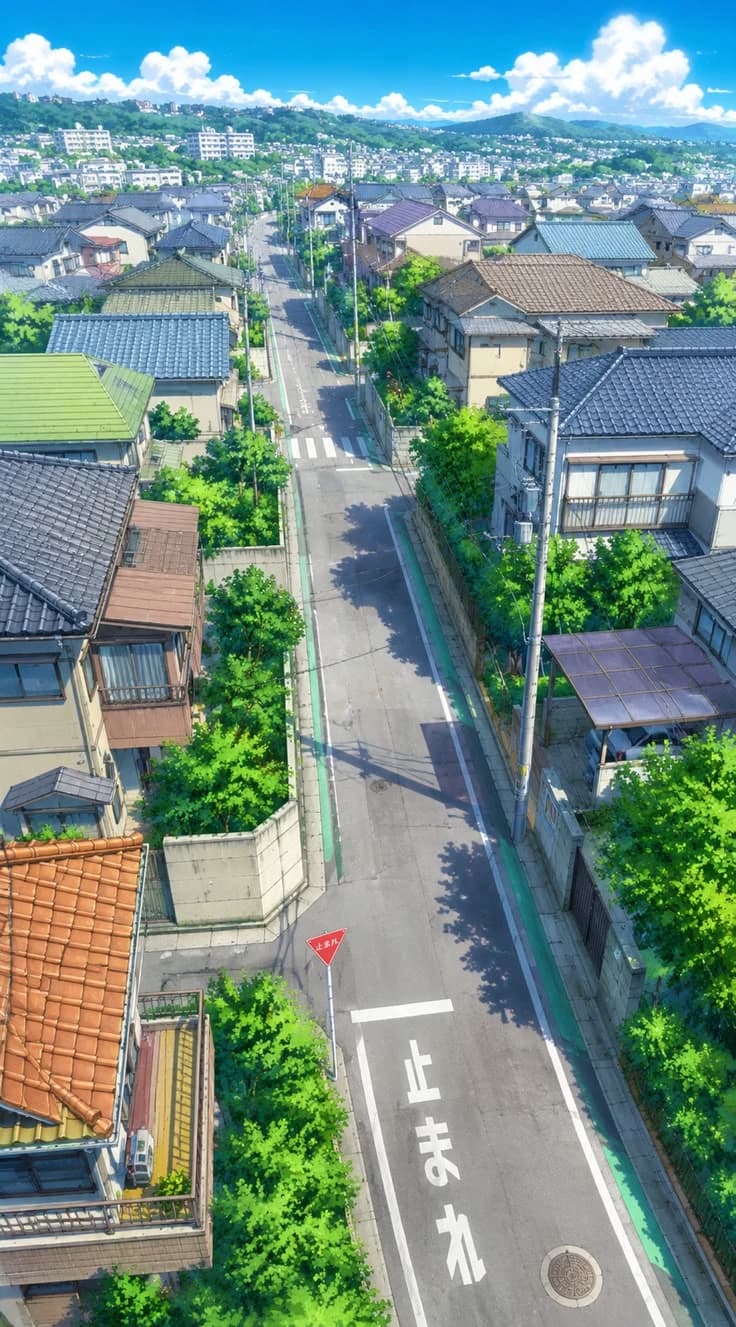 an exchange student in an anime-style Japan thumbnail