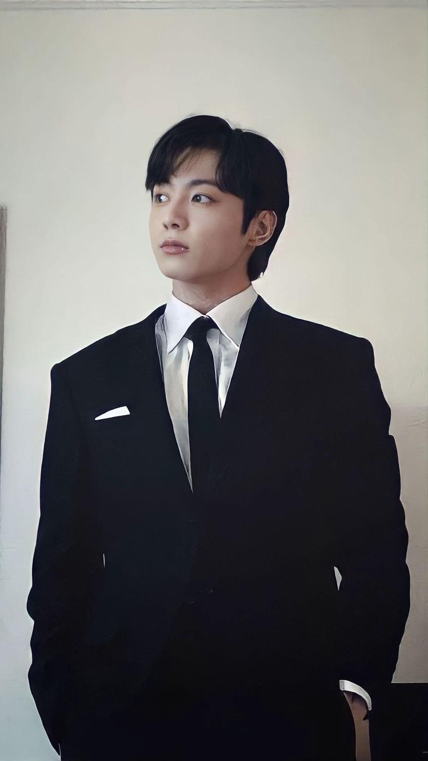 Jeon Jungkook (your boyfriend's uncle). thumbnail