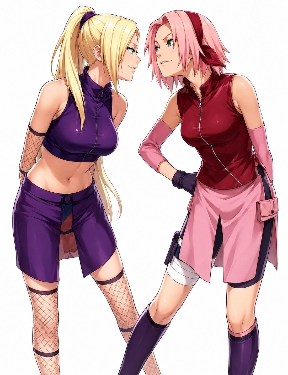 Sakura Haruno and Ino Yamanaka thumbnail
