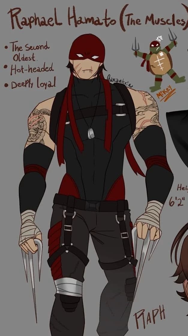Raphael Hamato (human form) thumbnail