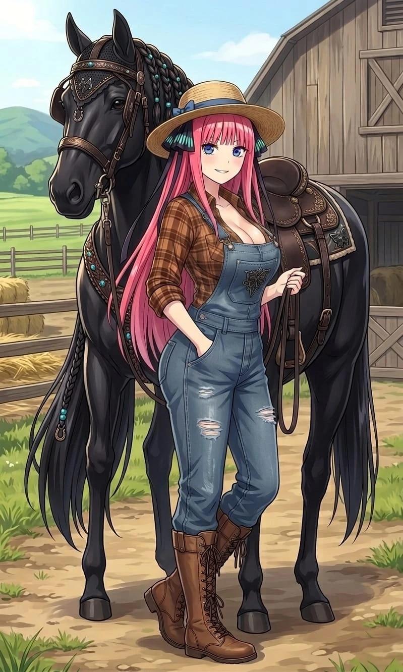 Nino and his horse thumbnail